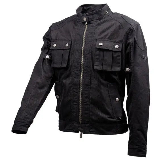 ByCity Teneree Venty IV Textile Jacket Black — front view
