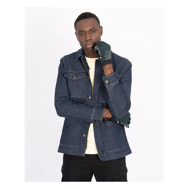ByCity Wheel Denim Jacket Blue - FREE UK Shipping, FREE 365 Day Returns | Moto Central