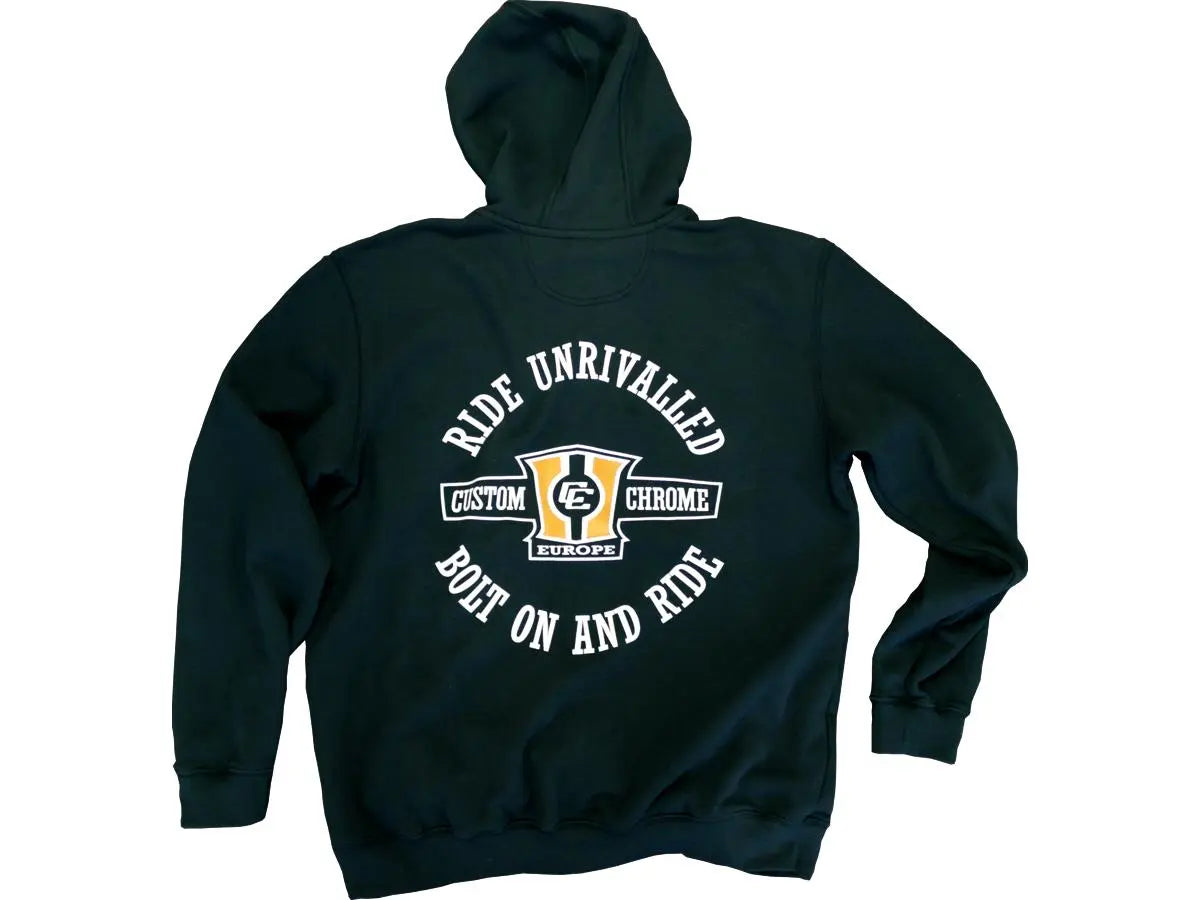CCE Ride Unrivalled Zip Hoodie Black - FREE UK Shipping, FREE 365 Day Returns | Moto Central