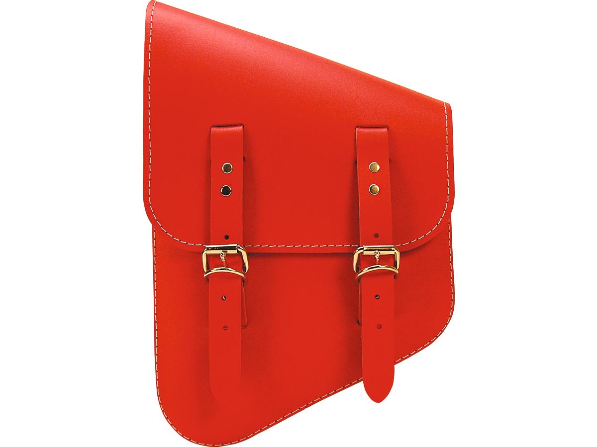 La Rosa Design Solo Swingarm Left Bag Red