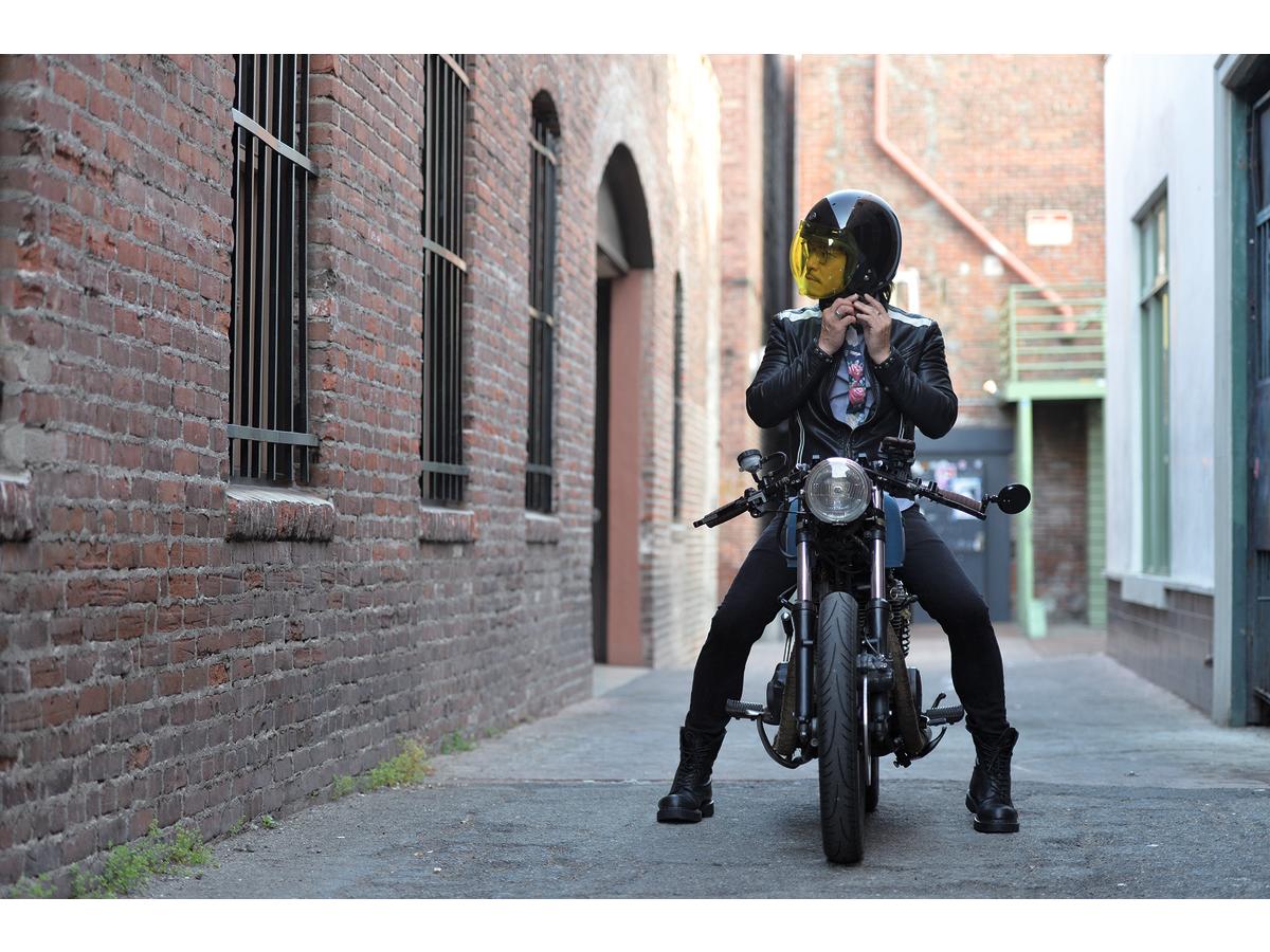 Torc T-50C Classic DOT Jet Gloss Black