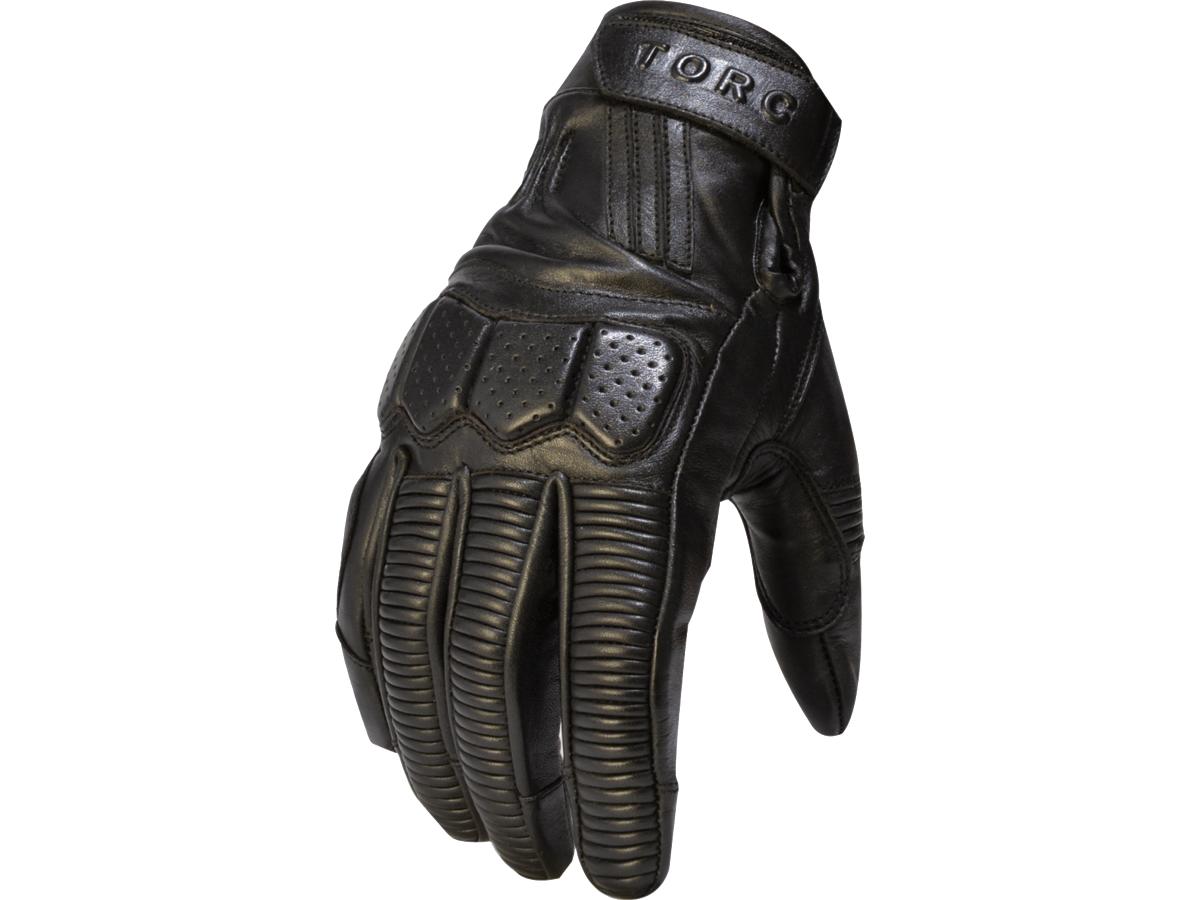 Torc Hawthorne Leather Gloves Black
