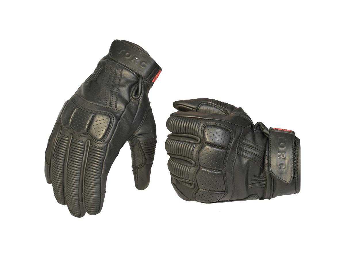Torc Hawthorne Leather Gloves Black
