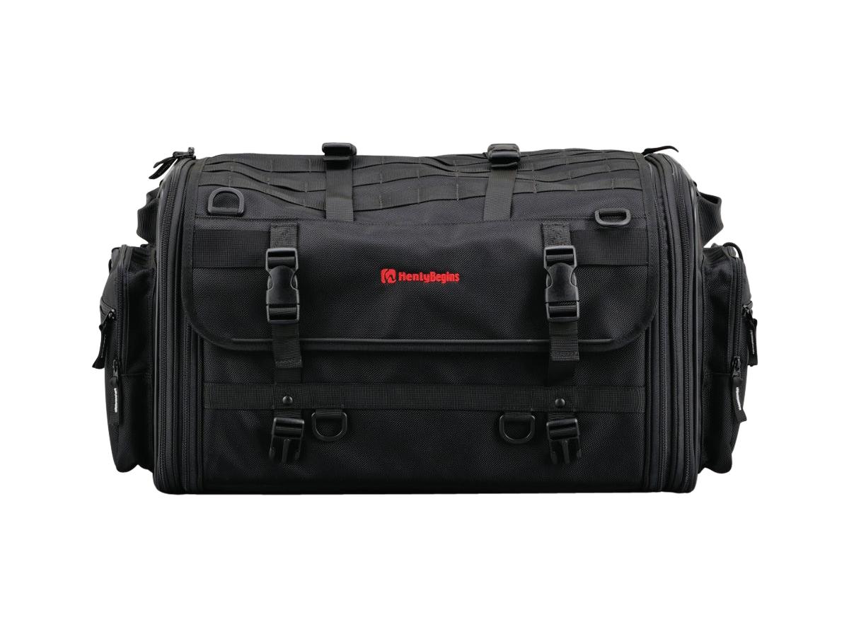 HenlyBegins Expandable Seatbag Variable Volume Of 53-70 Liters Black