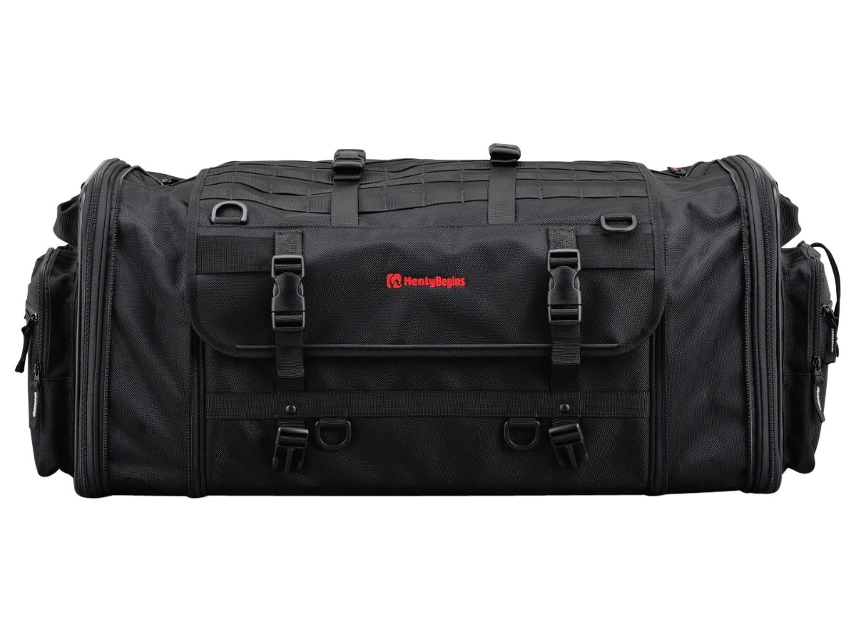 HenlyBegins Expandable Seatbag Variable Volume Of 53-70 Liters Black