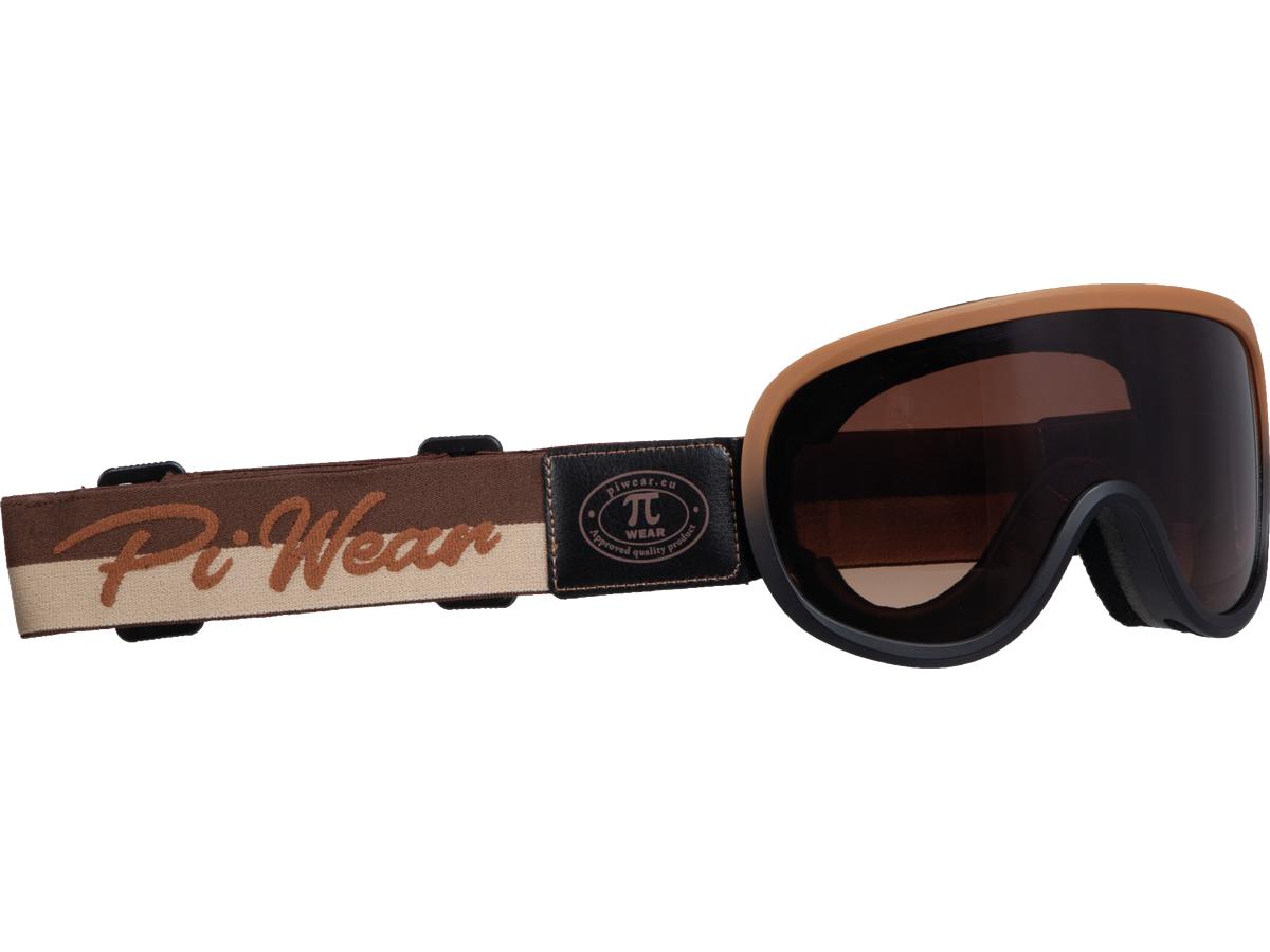 PiWear Arizona Goggle Brown Frame / Brown Strap