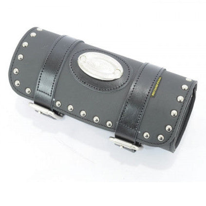 Longride Studded Iparex Tool Roll Bag Black - 4 Liters - product view
