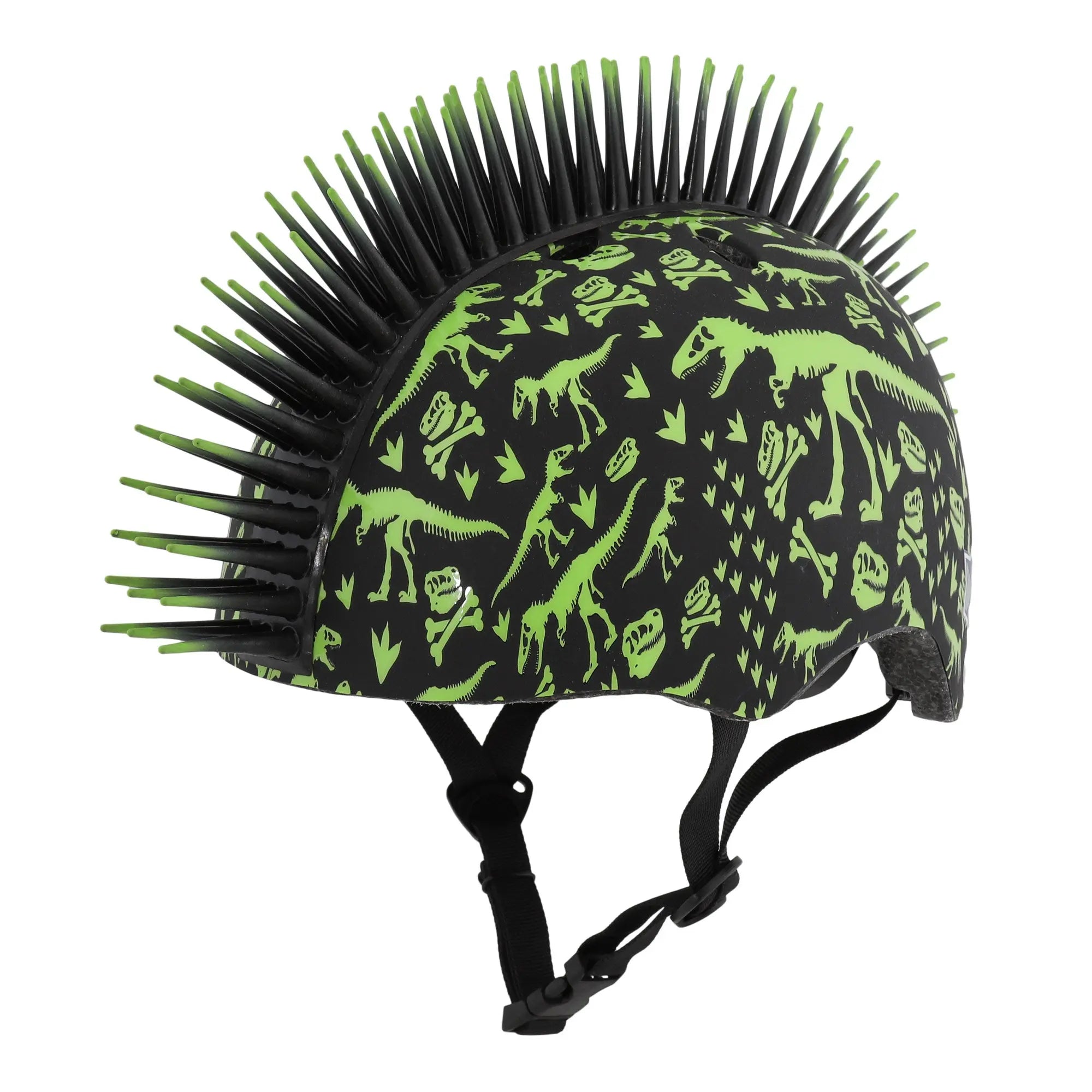 C-Preme Raskullz Child Helmet 5+ Years T-Rex Bonez Mohawk - FREE UK Shipping, FREE 365 Day Returns | Moto Central