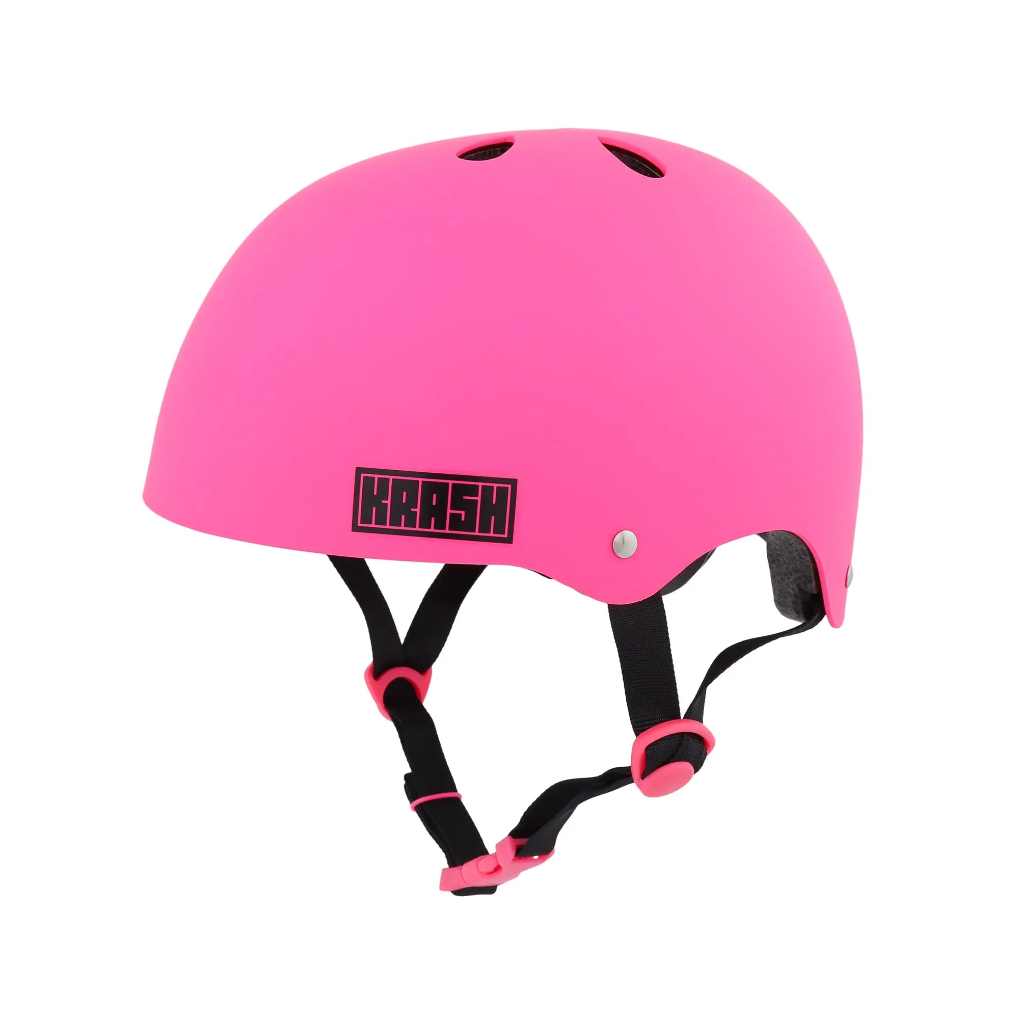 C-Preme Krash Pro FS Child Helmet 5+ Years Matt Pink - FREE UK Shipping, FREE 365 Day Returns | Moto Central