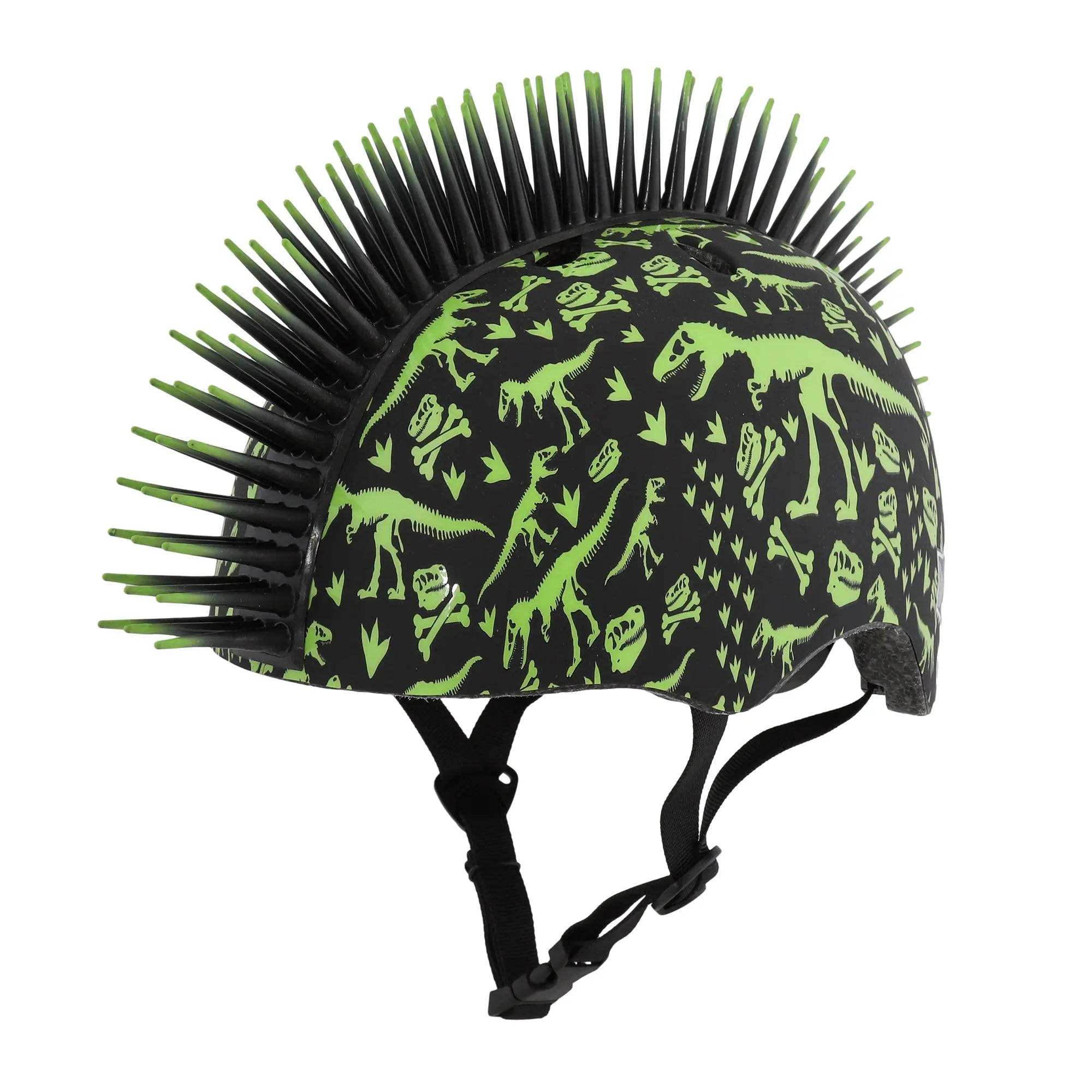 C-Preme Raskullz FS Fit System Toddlers Helmet T-Rex Bonez Mohawk - FREE UK Shipping, FREE 365 Day Returns | Moto Central