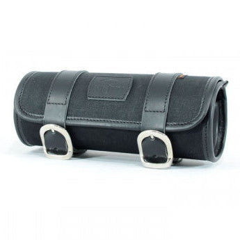 Longride Waxed Canvas Tool Roll Bag Black - 2 Liters - alternate product view