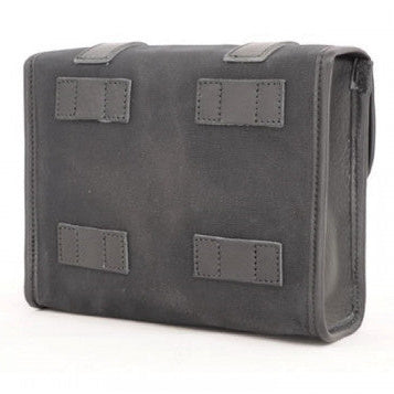 Longride Waxed Canvas Multifit Saddlebag Black - 4 Liters - additional product view
