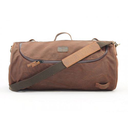 Longride Waxed Canvas Roll Bag Brown - 32.5 Liters