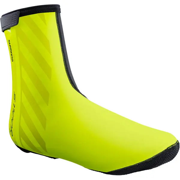 Shimano S1100R H2O Shoes Cover Neon Yellow - FREE UK Shipping, FREE 365 Day Returns | Moto Central