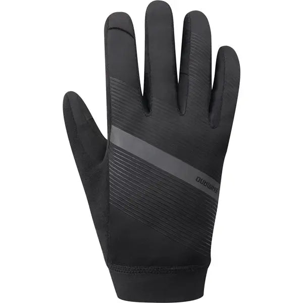 Shimano Wind Control Gloves Black - FREE UK Shipping, FREE 365 Day Returns | Moto Central