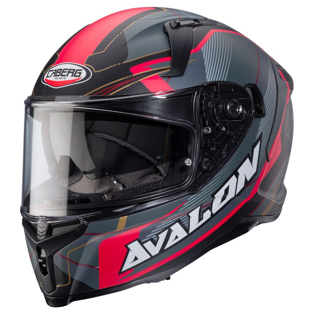 Caberg Avalon X Optic Matt Black / Grey / Red