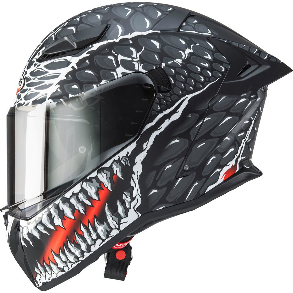 Caberg Drift Evo 2 Crok Matt Black / Anthracite / Red