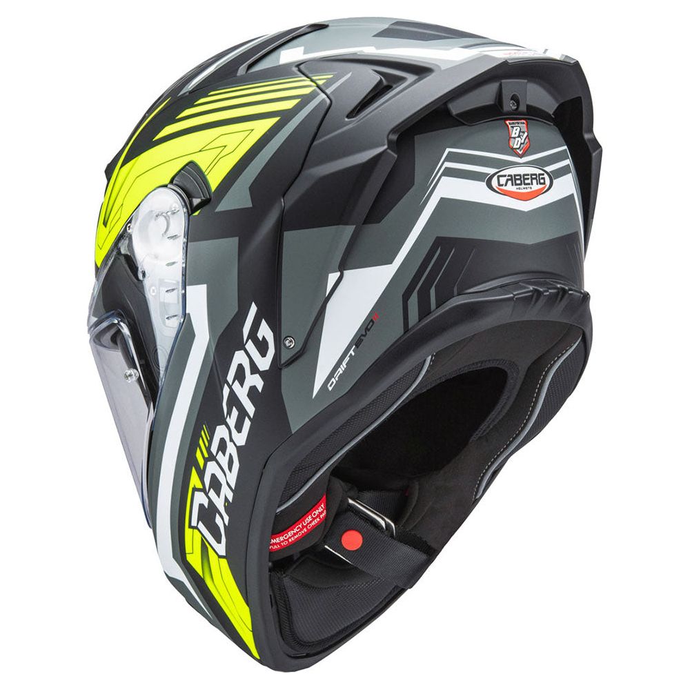 Caberg Drift Evo 2 Jarama Matt Black / Grey / Fluo Yellow