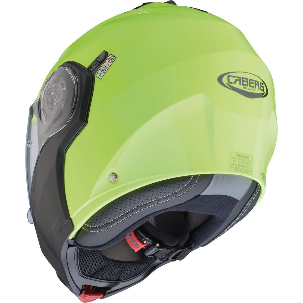 Caberg Droid Plain Hi-Viz Yellow