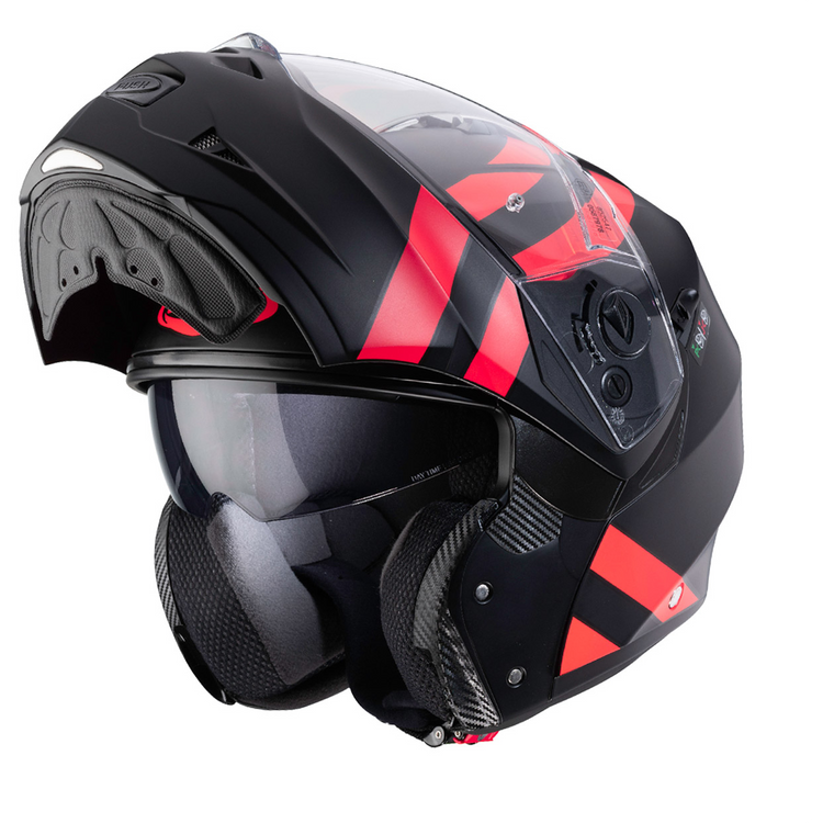 Caberg Duke 2 Super Legend Matt Black / Fluo Red