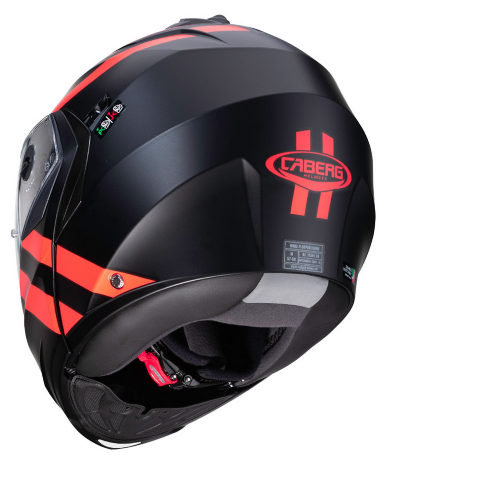 Caberg Duke 2 Super Legend Matt Black / Fluo Red