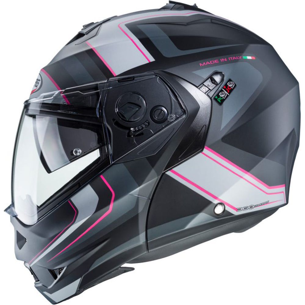 Caberg Duke 2 Tour Matt Black / Pink / Anthracite / Silver