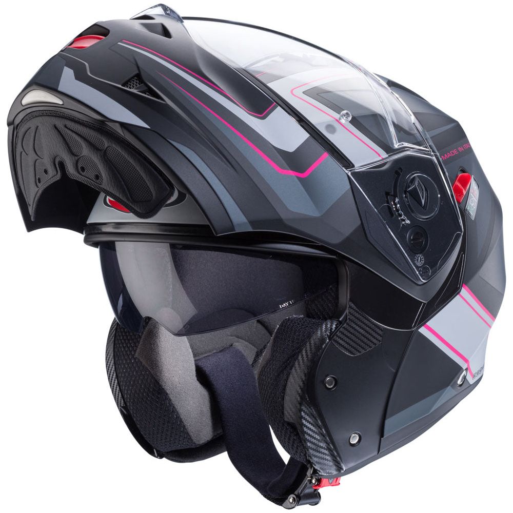 Caberg Duke X Tour Black / Fuchsia / Anthracite / Silver