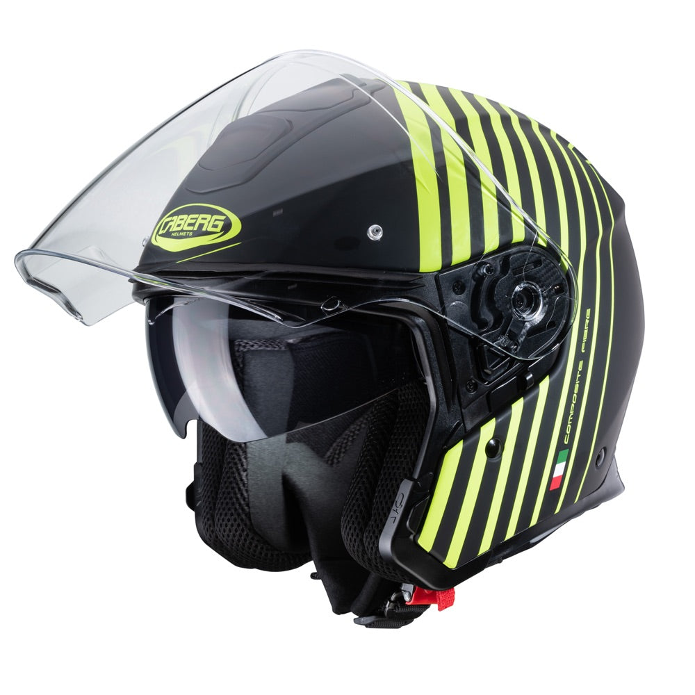 Caberg Flyon Bakari Matt Black / Yellow