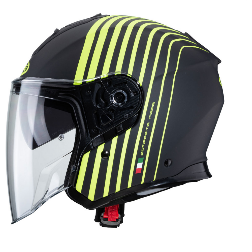 Caberg Flyon Bakari Matt Black / Yellow
