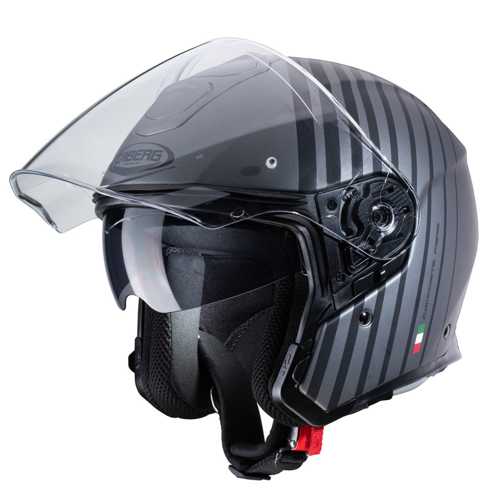 Caberg Flyon Bakari Matt Gun / Black