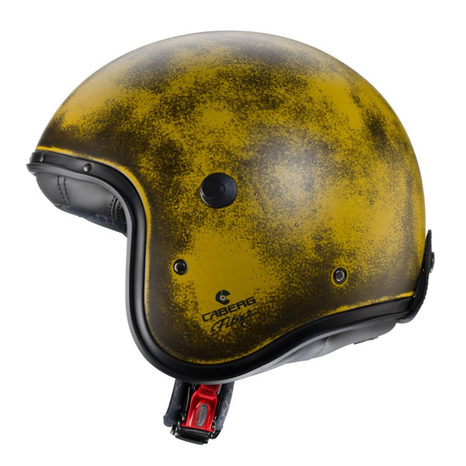 Caberg Freeride Plain Yellow Brushed