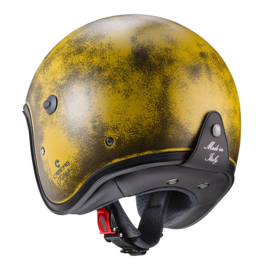 Caberg Freeride Plain Yellow Brushed