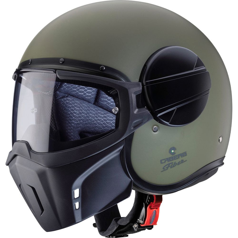 Caberg Jet Ghost X Plain Military Green