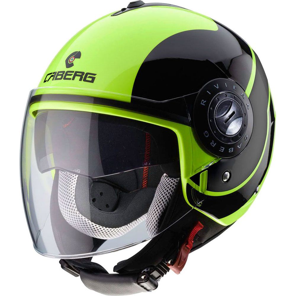 Caberg Riviera Sway Black / Fluo Yellow