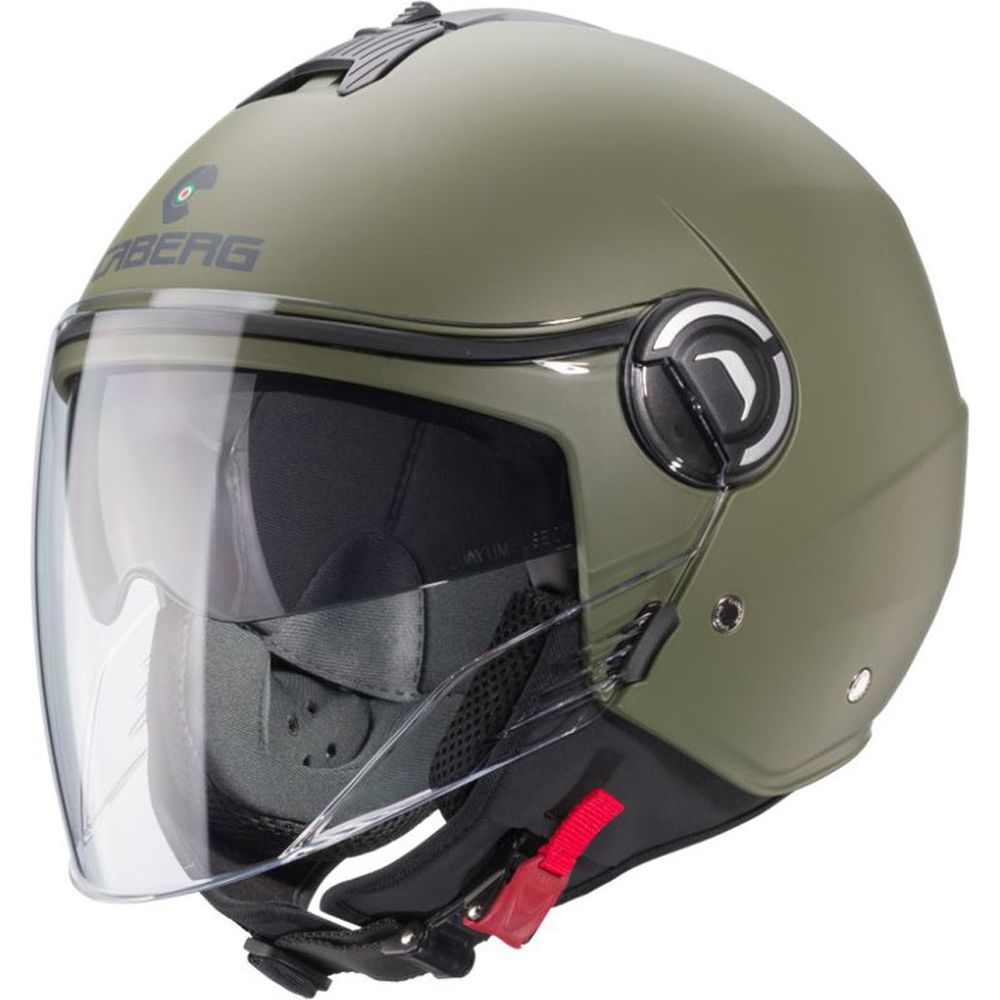 Caberg Riviera V4 Plain Matt Military Green