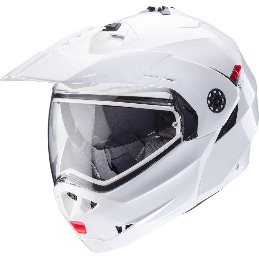 Caberg Tourmax X Plain Metal White