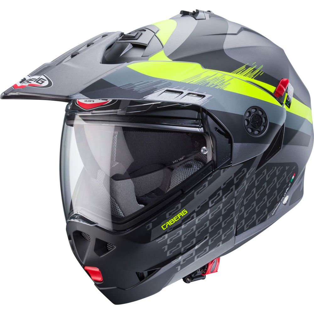 Caberg Tourmax X Sarabe Matt Gun / Black / Yellow
