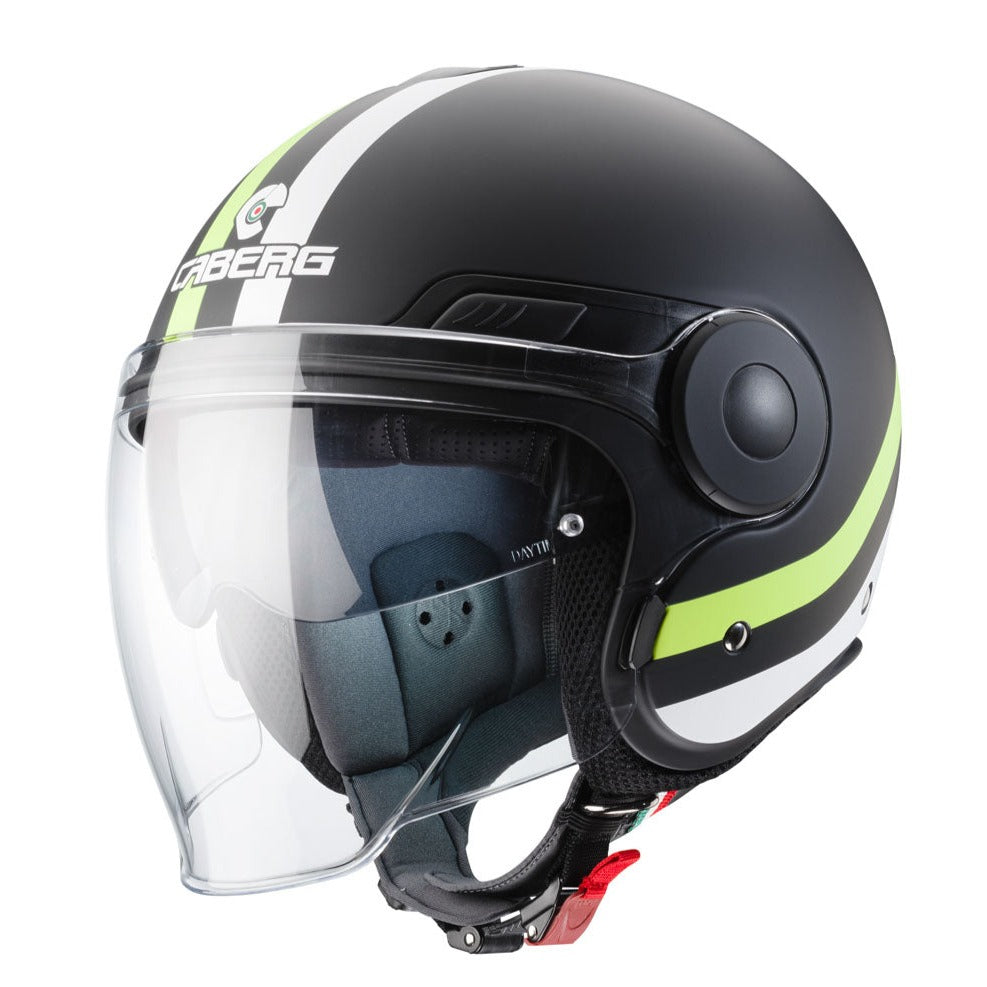 Caberg Uptown Chrono Matt Black / Fluo Yellow