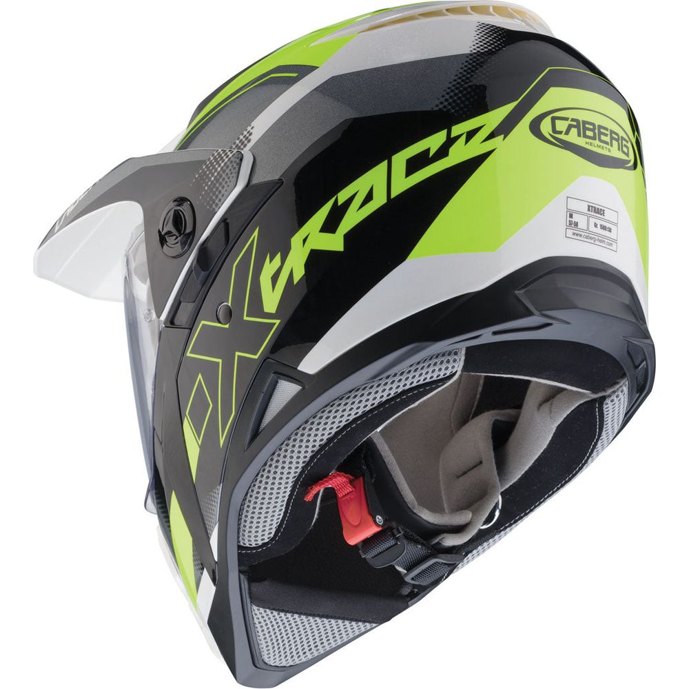 Caberg X-Trace Spark Plain Matt Black / Anthracite / Fluo Yellow