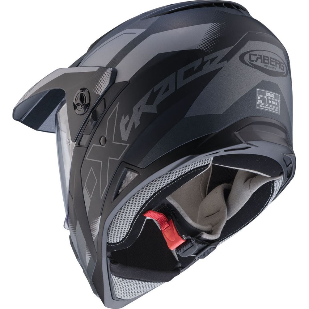 Caberg X-Trace Spark Plain Matt Black / Anthracite / Silver