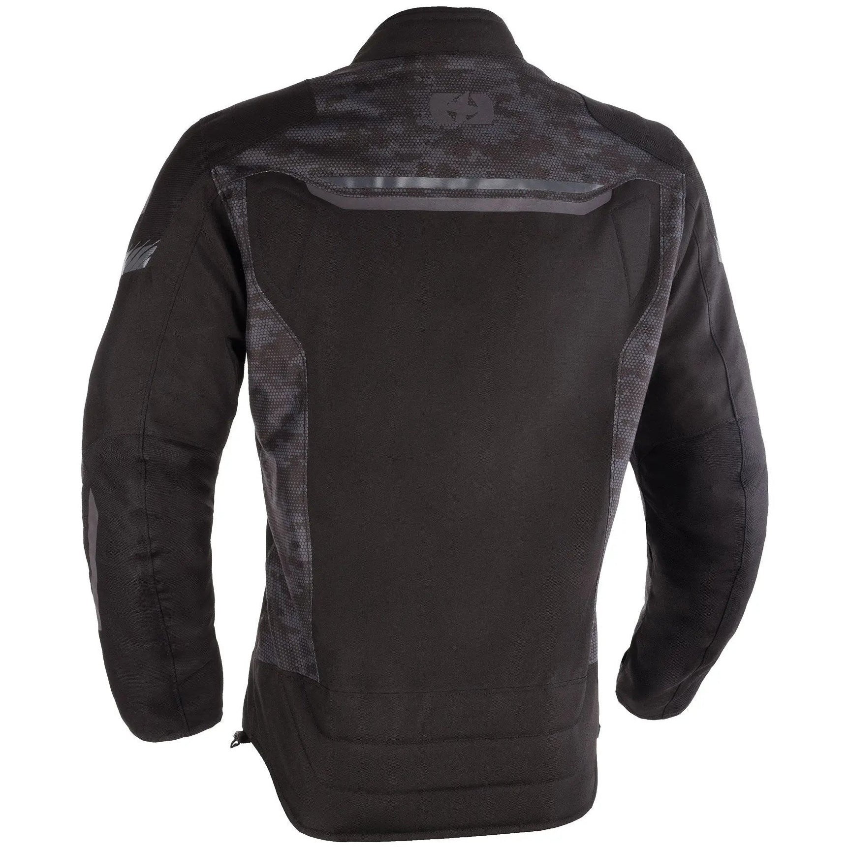 Oxford Toronto 1.0 D2D Textile Jacket Black / Camo back product view