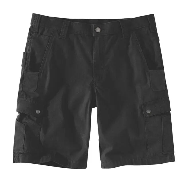Carhartt Ripstop Cargo Work Shorts Black FREE UK Delivery, FREE 365 Day Returns | Moto Direct