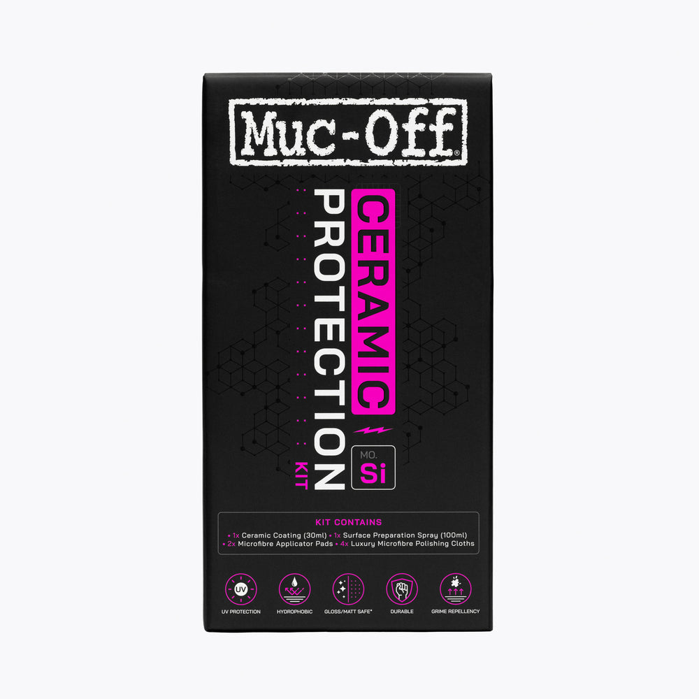 Muc-Off Ceramic Protection Kit - 30ml FREE UK Delivery, FREE 365 Day Returns | Moto Central
