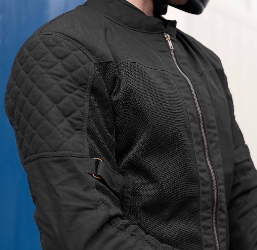 Merlin Chigwell Lite Cotec Jacket Black FREE UK Delivery, FREE 365 Day Returns | Moto Central