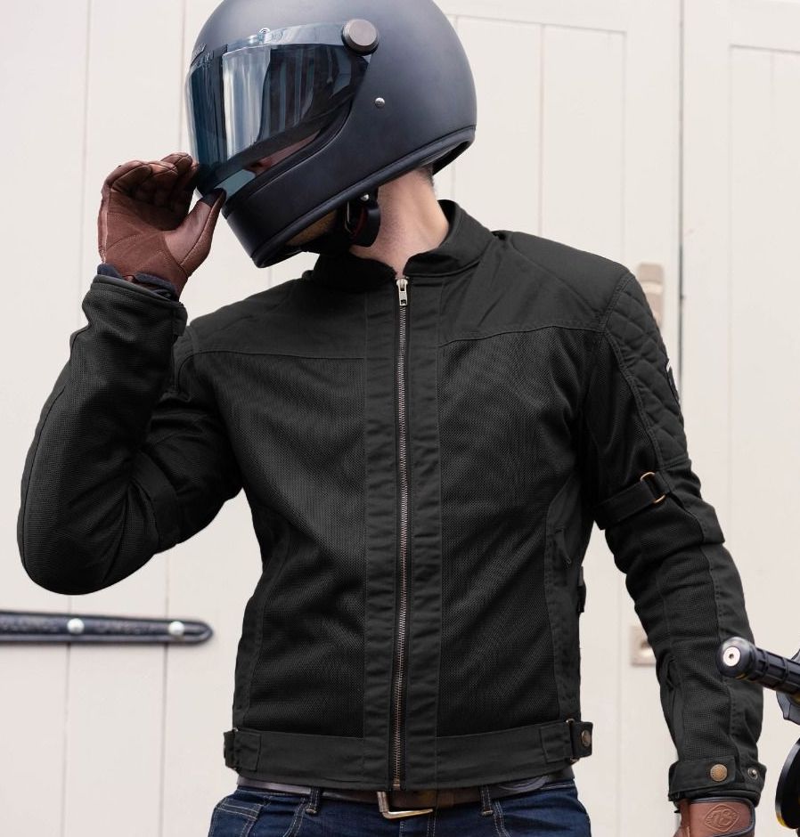 Merlin Chigwell Lite Cotec Jacket Black FREE UK Delivery, FREE 365 Day Returns | Moto Central