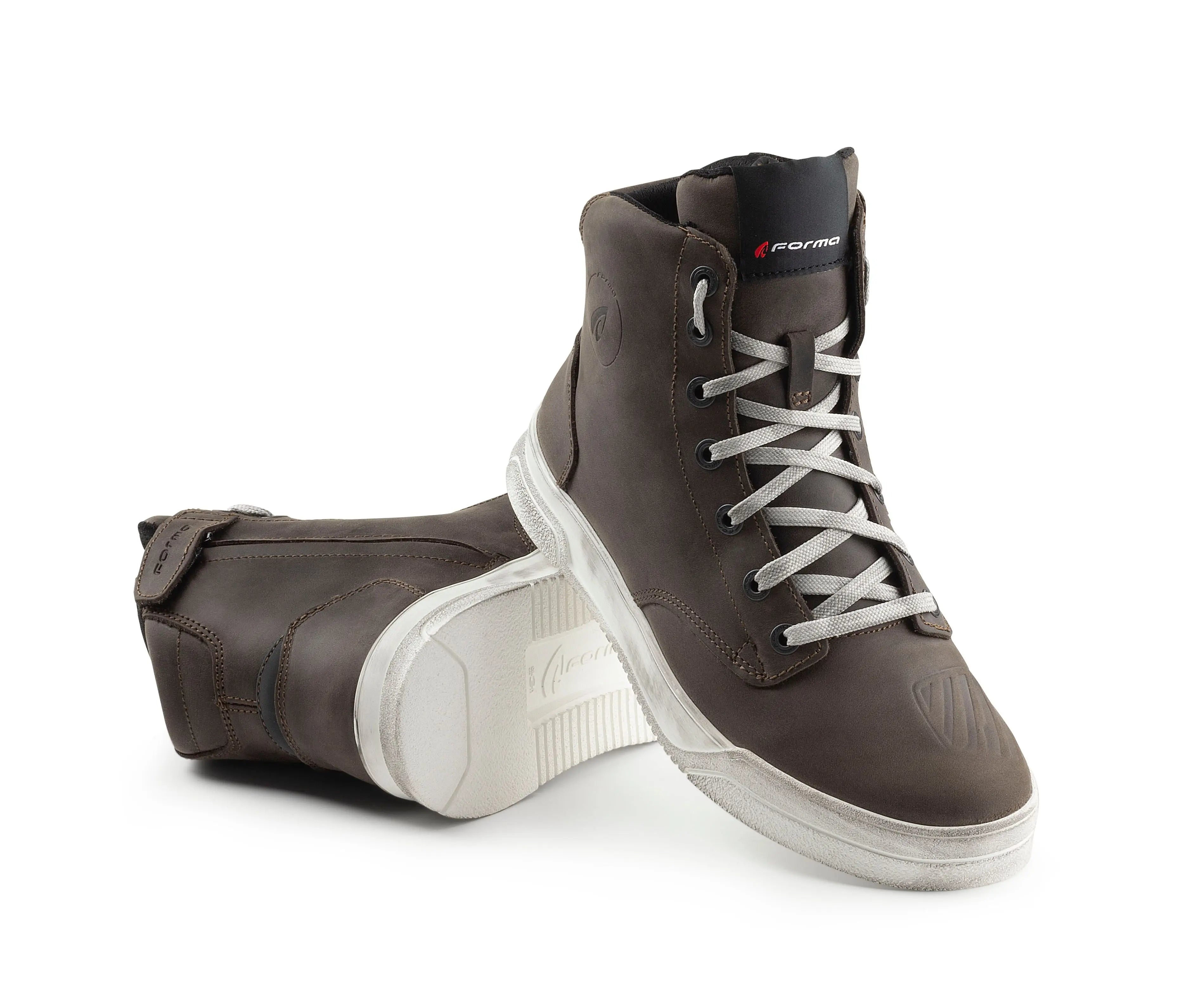 Forma City Dry Short Boots Brown - FREE UK Shipping, FREE 365 Day Returns | Moto Central