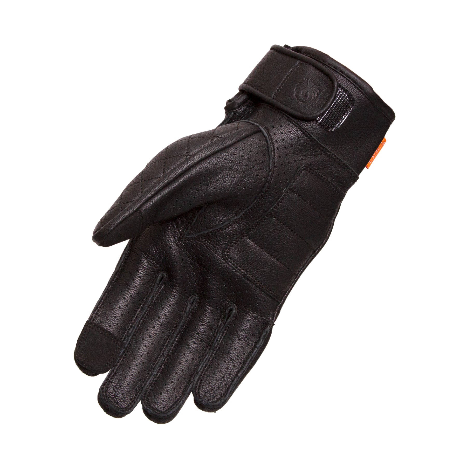 Merlin Clanstone D3O Leather Gloves Black FREE UK Delivery, FREE 365 Day Returns | Moto Central
