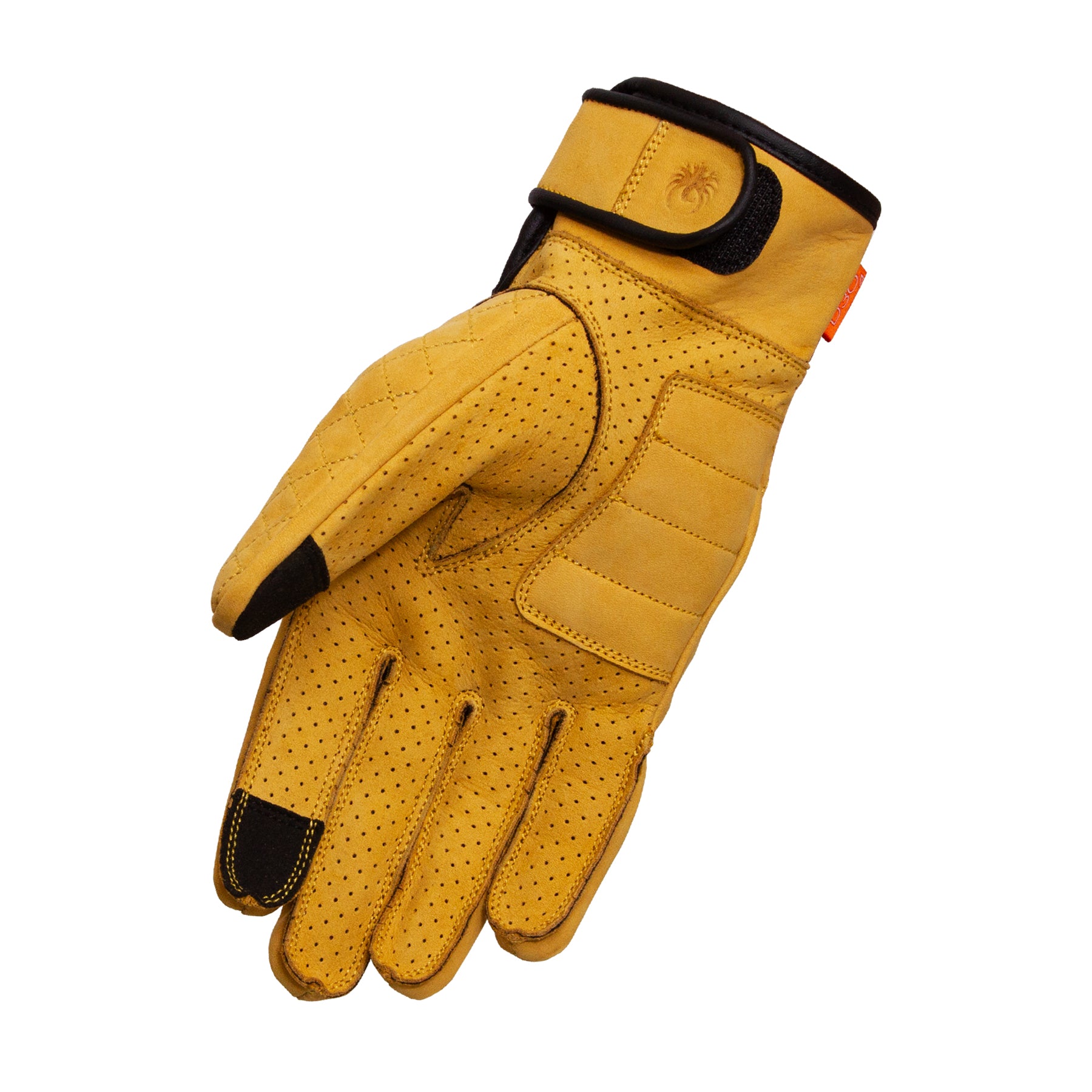 Merlin Clanstone D3O Leather Gloves Sand FREE UK Delivery, FREE 365 Day Returns | Moto Central