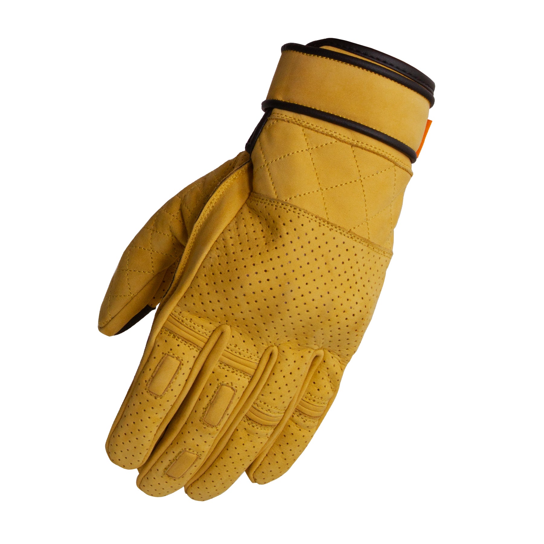 Merlin Clanstone D3O Leather Gloves Sand FREE UK Delivery, FREE 365 Day Returns | Moto Central