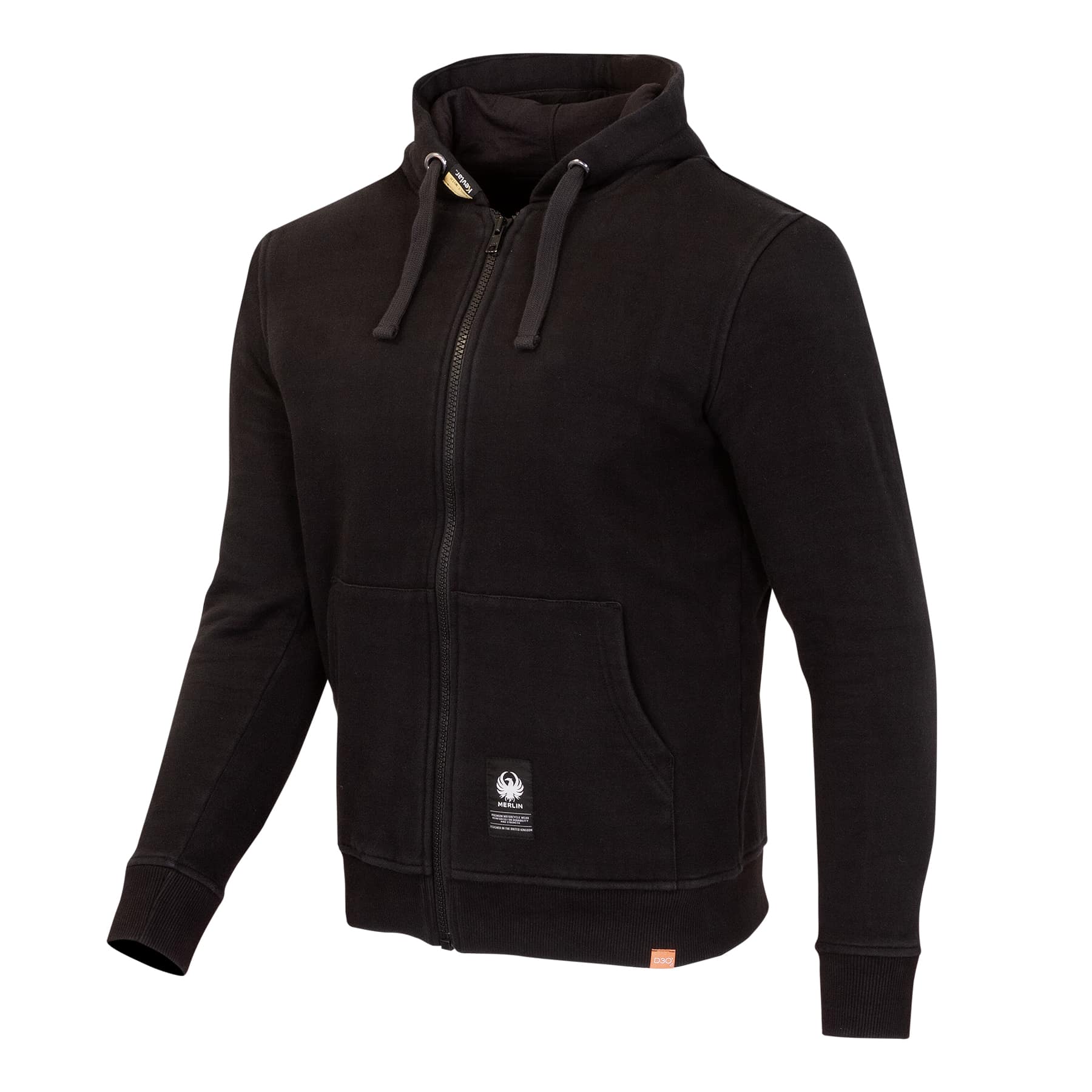 Merlin Cody D3O Single Layer Riding Hoody Black FREE UK Delivery, FREE 365 Day Returns | Moto Central